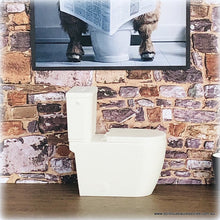 Dollhouse miniature modern toilet