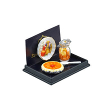 Reutter porcelain peach tarte set
