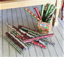 Box of Christmas wrapping paper - These Do not Unroll -  Miniature