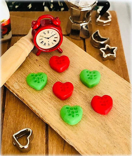 Dollhouse Miniature food accessories Christmas biscuits cookies baking