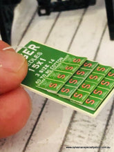 Dollhouse miniature Needle card sewing accessories