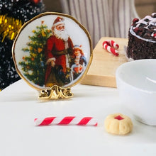 Reutter Porcelain Nativity Set, Angel and Plate  - Miniature