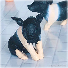 Dollhouse miniature piglets