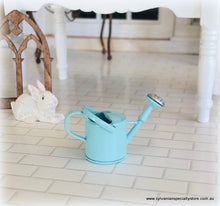 Blue Watering Can - Metal - Miniature