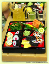 Miniature Dollshouse Bento Box scale 1:12
