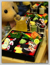 Miniature Dollshouse Bento Box scale 1:12