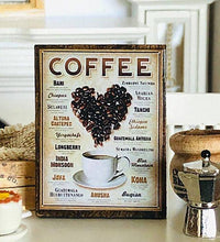 Miniature Dollhouse Coffee Sign