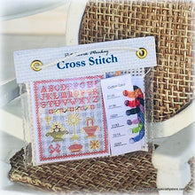 Dollshouse Cross Stitch Sampler - Alphabet - For Display only -  Miniature