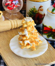 Doll house miniature Christmas Shortbread tree food accessory Australia