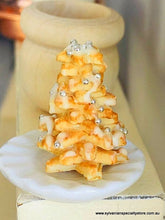 Shortbread Christmas Tree on plate - Miniature