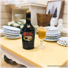 Dollhouse miniature cocktails irish creme Baileys