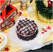 Christmas Fruit Cake with Cherries - Miniature