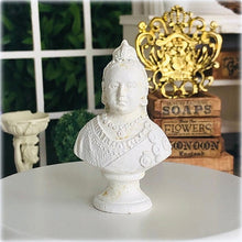 Dollhouse Queen Victoria bust statue