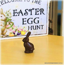 Chocolate Bunny x 1 - 1.5 cm high -  Miniature
