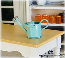 Blue Watering Can - Metal - Miniature