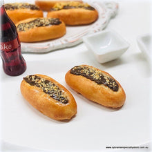 Bun with Chocolate Icing x 2 -  Miniature