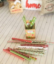 Box of Christmas wrapping paper - These Do not Unroll -  Miniature