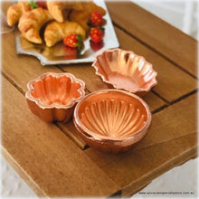 Dollhouse miniature bundt pans baking day
