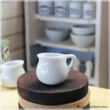 White Milk Jug Small - Miniature