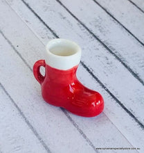 Santa Boot Mug x 1 - Miniature