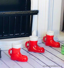 Santa Boot Mug x 1 - Miniature