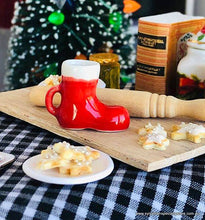 Santa Boot Mug x 1 - Miniature