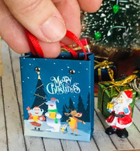 Christmas Paper Gift Bag - Miniature