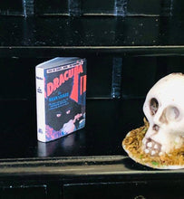 Miniature Halloween Dracula book