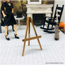 Dollhouse miniature Easel wooden