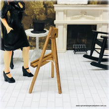 Dollhouse miniature Easel wooden