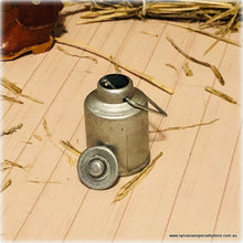 Dollhouse miniature farmhouse milk churn metal