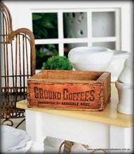Arbuckles Ground Coffee Crate - Miniature