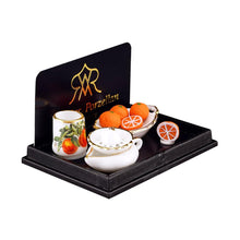 REutter porcelain orange juicing set breakfast