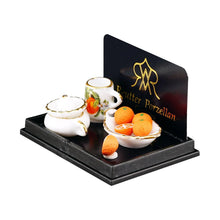 REutter porcelain orange juicing set breakfast