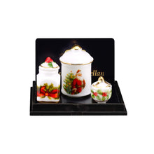Christmas Jars - Set of 3 -  Miniature