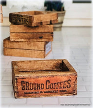 Arbuckles Ground Coffee Crate - Miniature