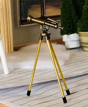 Dollhouse telescope miniature lab lounge