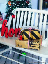 Brown Paper Wrapped Gifts - Miniature
