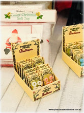 Dollhouse miniature button display box sewing store