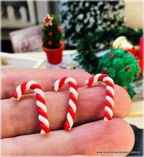 Candy Canes x 3  - Miniature