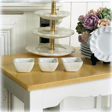 Dollhouse condiment dip dishes miniature