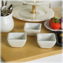 Dollhouse condiment dip dishes miniature