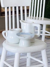 Dollhouse miniature accessories white crockery kitchen