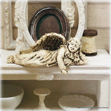Dollhouse Miniature Angel Cherub Shelf Sitter ornament