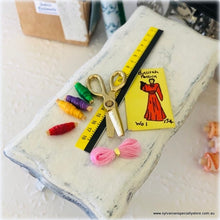 Dollhouse Sewing accessories seamstress dressmaker