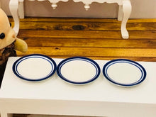 Plate Round Large x 1 - Enamelware-style - Miniature