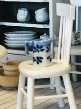 Dollhouse farmhouse miniature blue jug