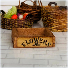 Flowers Crate - Miniature
