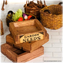 Garden Seeds Crate - Miniature