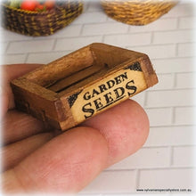 Garden Seeds Crate - Miniature